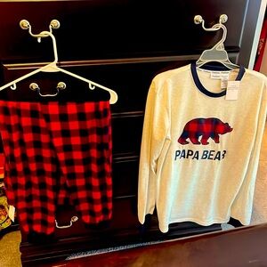 NWT- men’s pajamas. Super soft and comfortable. Smoke and pet free home.